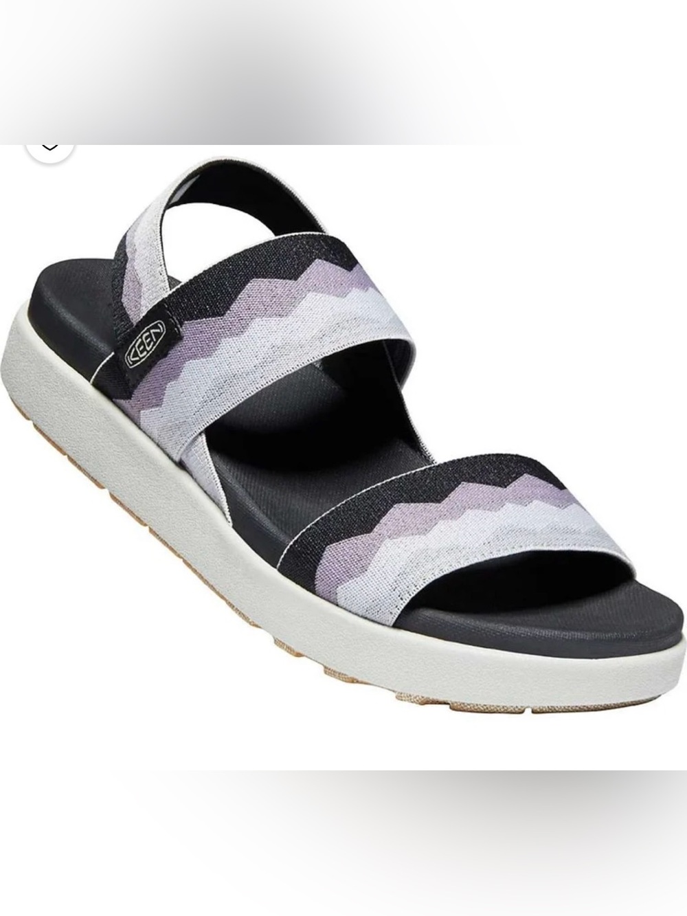 KEEN Women's Elle Backstrap Casual Platform Open Toe Sandal Size: 7.5